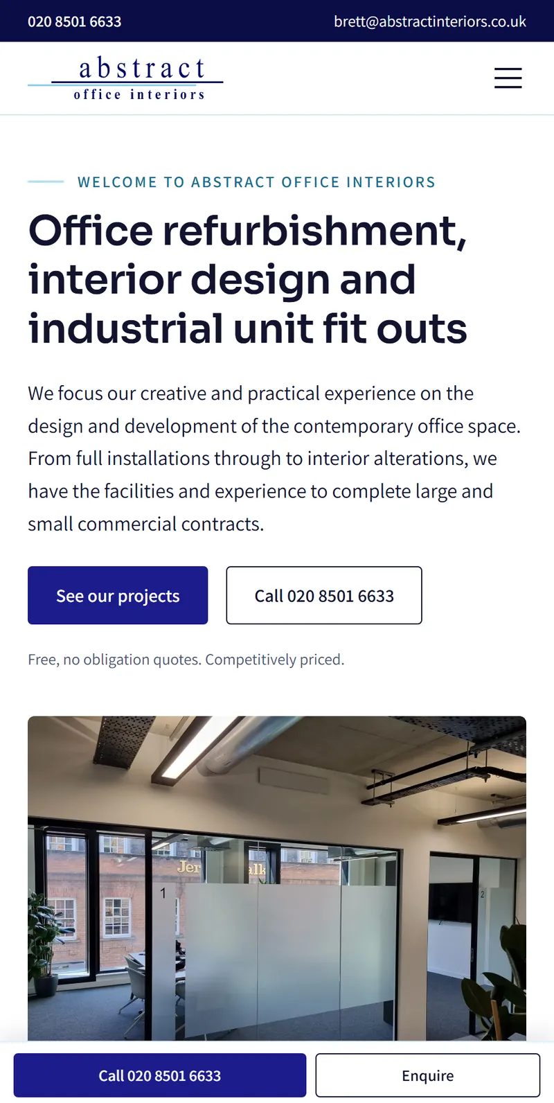 Abstract Office Interiors